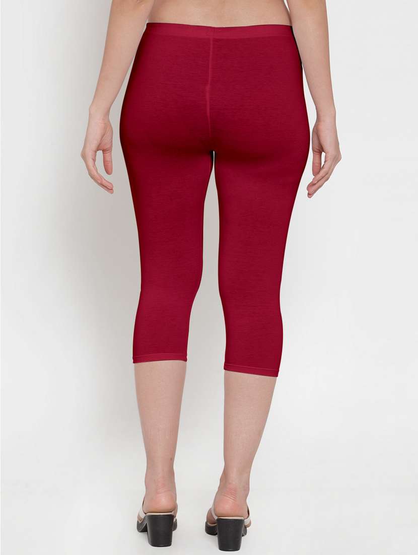 pack of 2 solid capri leggings  - 19086113 -  Standard Image - 2