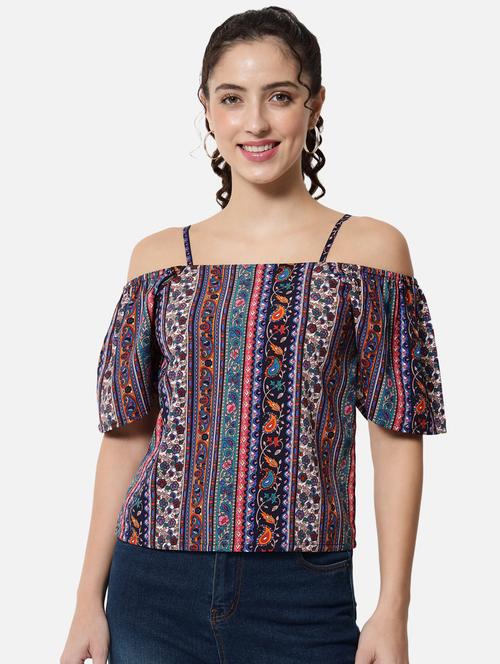 women's straight shoulder strap top - 19086787 -  Standard Image - 0