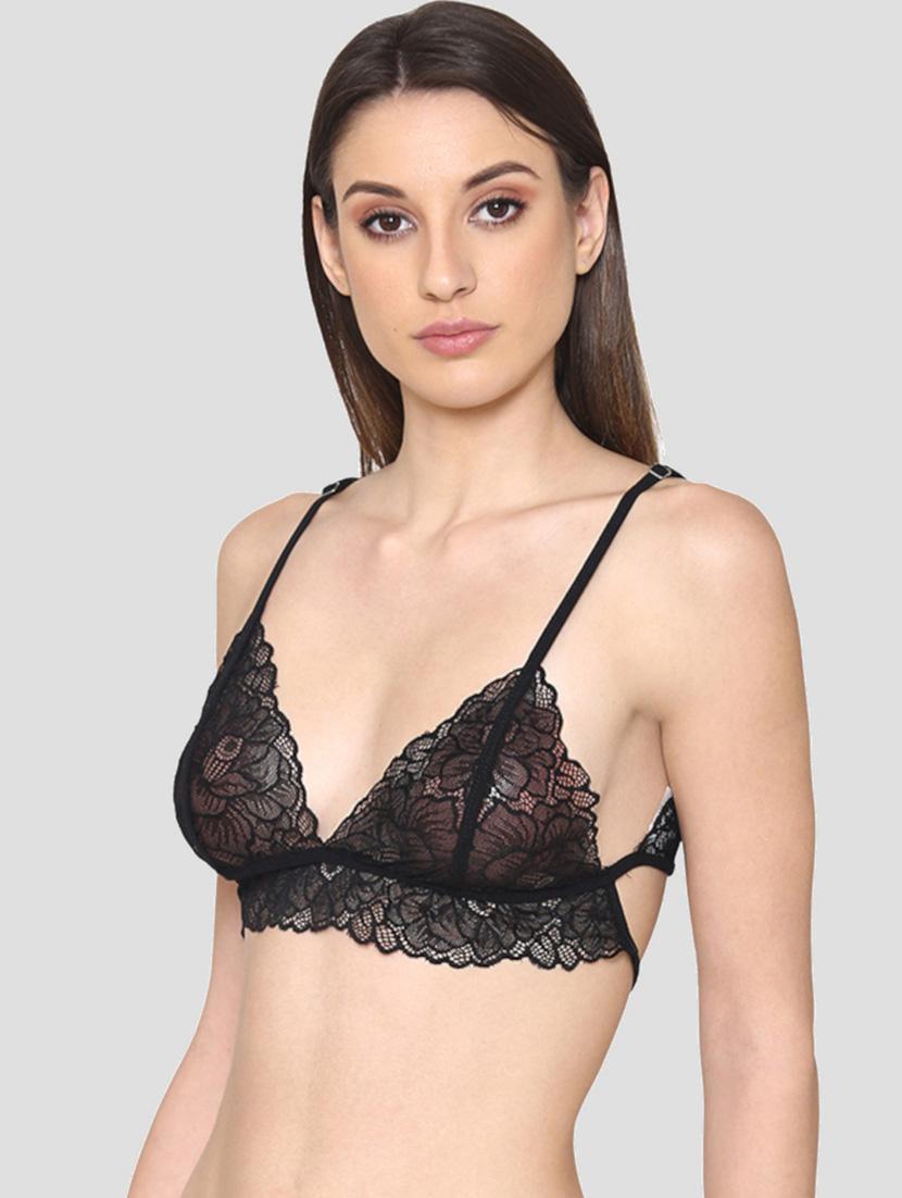 black lace bralettes - 19087588 - Standard Image - 2