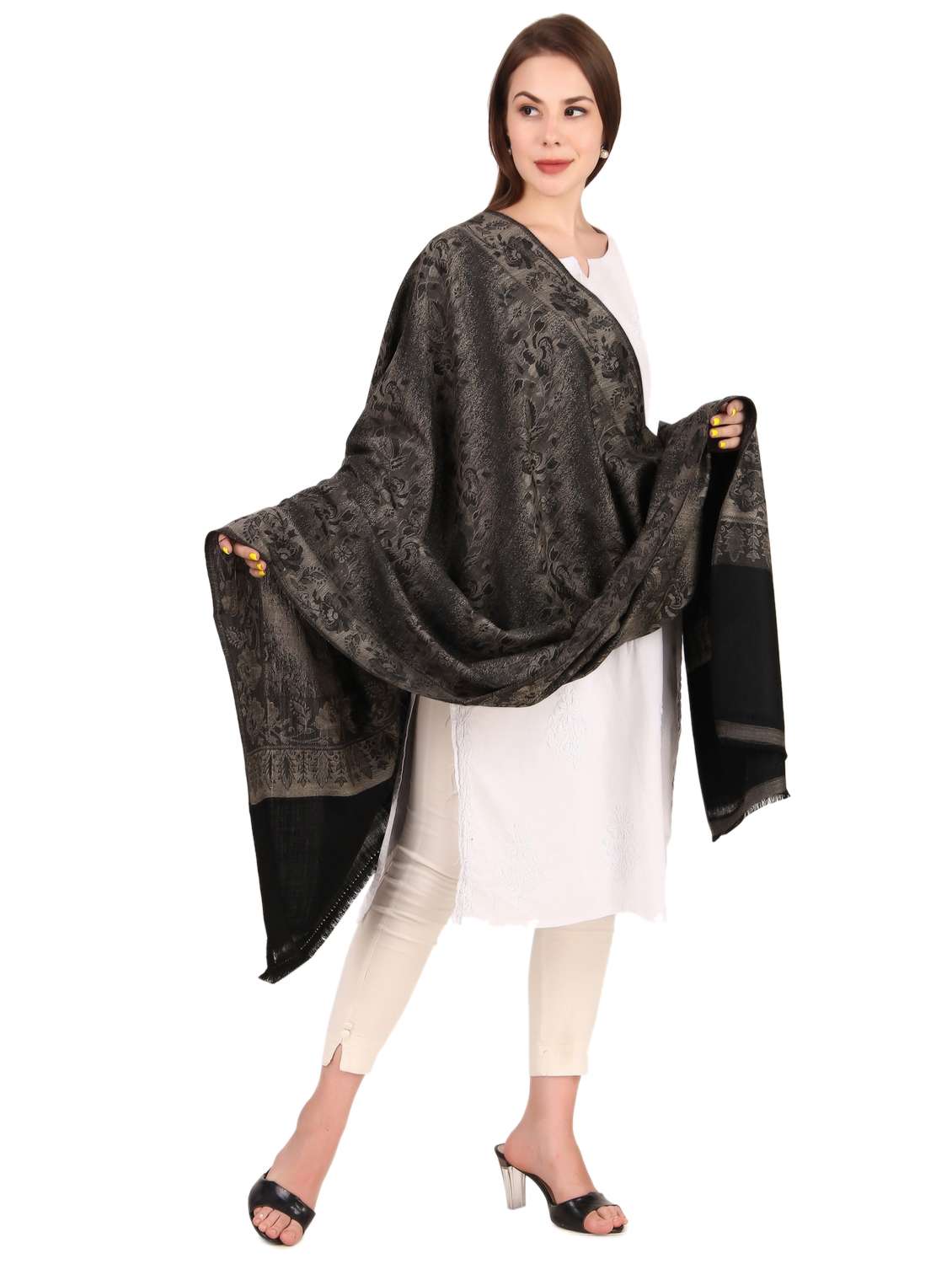 women's florals shawl - 19087627 -  Standard Image - 2