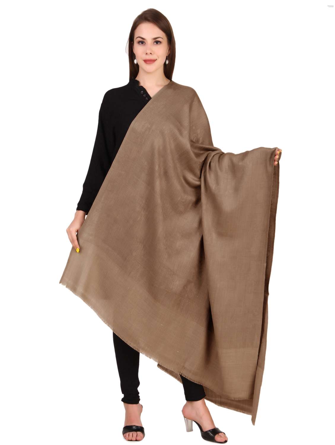 women's solids shawl