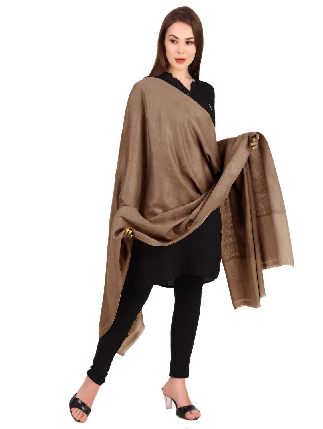 women's solids shawl - 19087628 -  Standard Image - 2