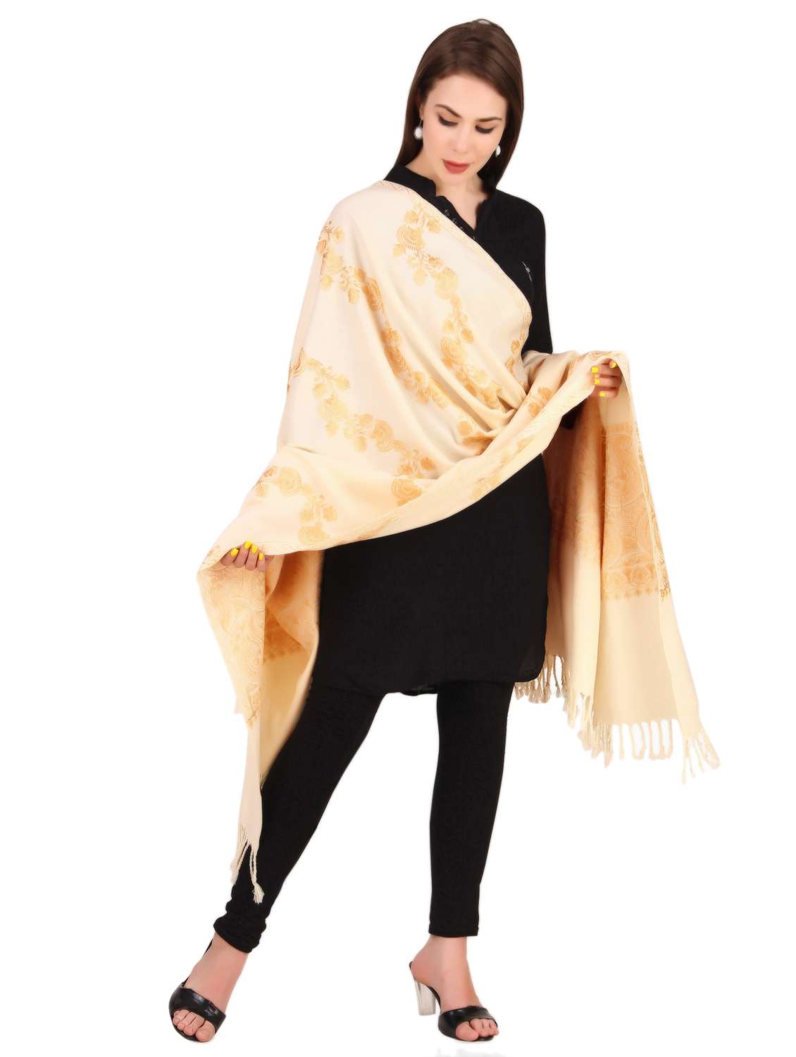 women's embroidered shawl - 19087639 -  Standard Image - 2