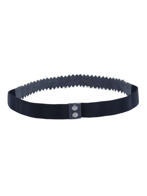 black embellished belt - 19088697 -  Standard Image - 0
