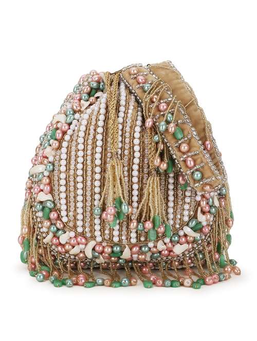 embellished regular potli - 19088811 - Standard Image - 0
