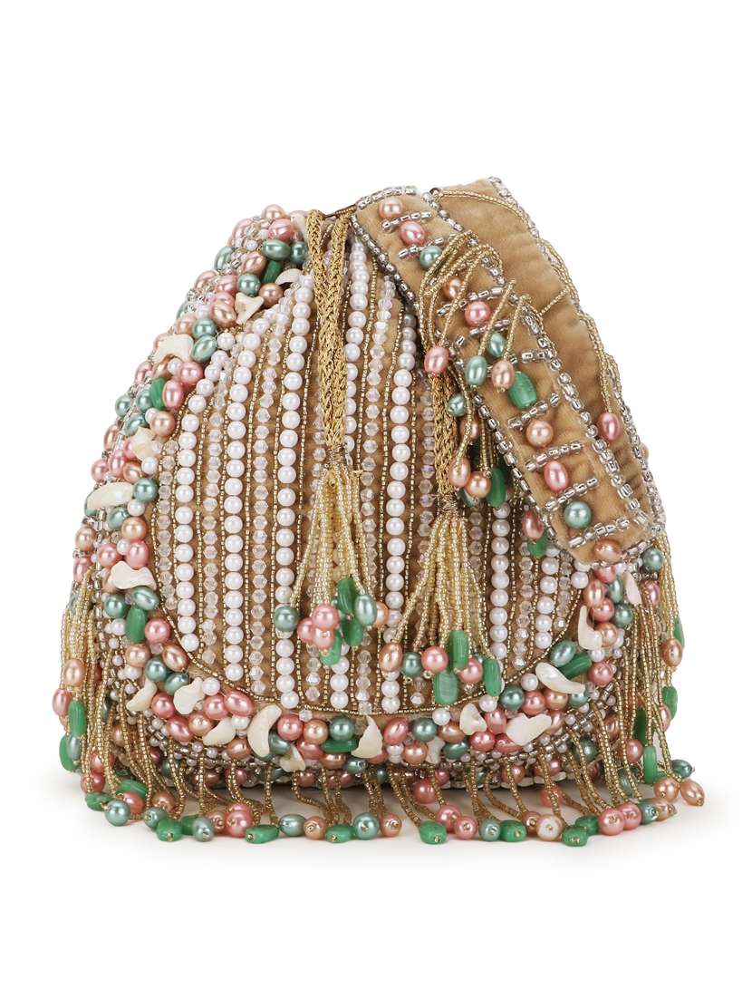 embellished regular potli - 19088811 - Zoom Image - 0