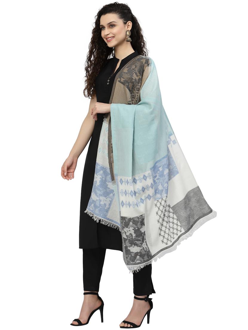 women's printed print stole - 19088869 - Standard Image - 2
