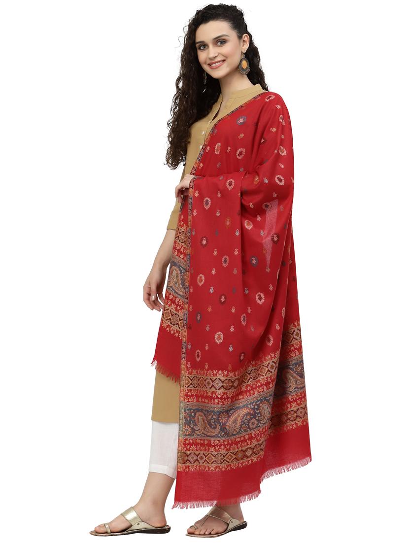 women's self design print stole - 19088884 - Standard Image - 2