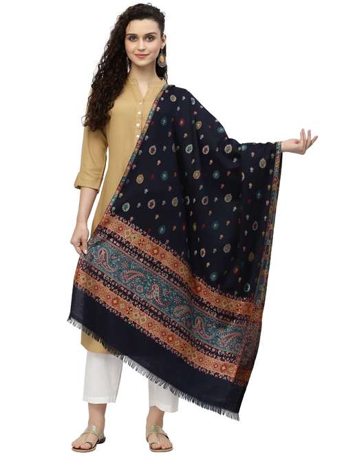 women's self design print stole - 19088885 -  Standard Image - 0