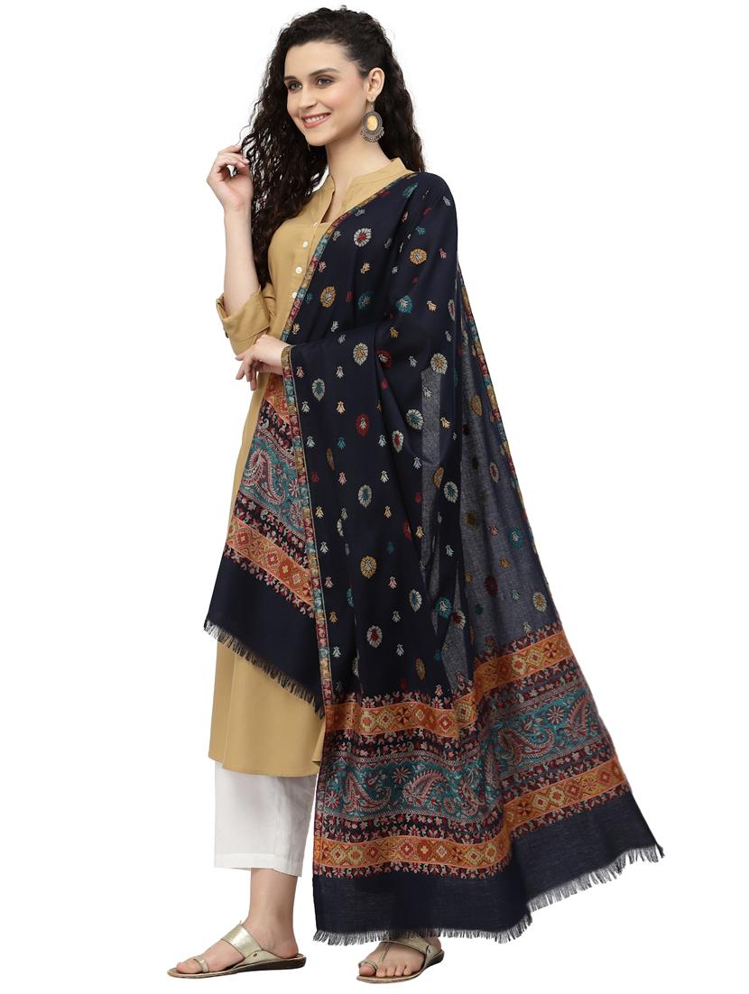 women's self design print stole - 19088885 - Standard Image - 2