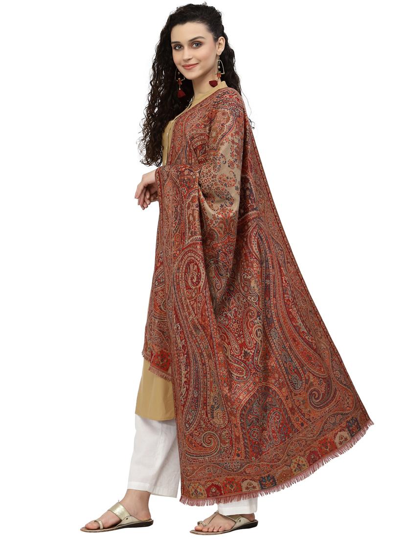 women's paisley print stole - 19088891 - Standard Image - 2