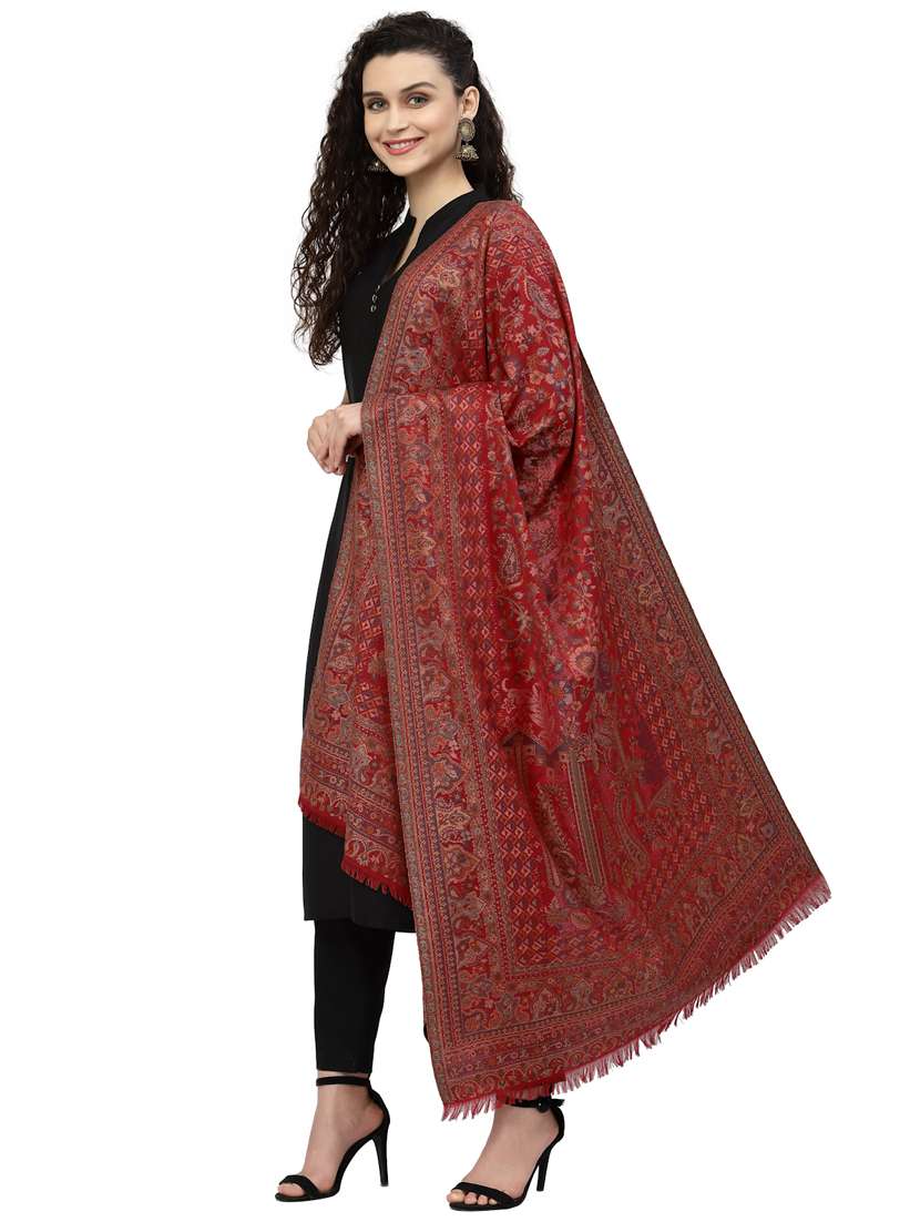 women's paisley print stole - 19088894 - Standard Image - 2