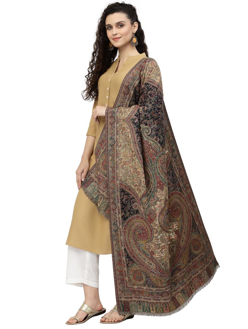 women's paisley print stole - 19088895 - Standard Image - 2