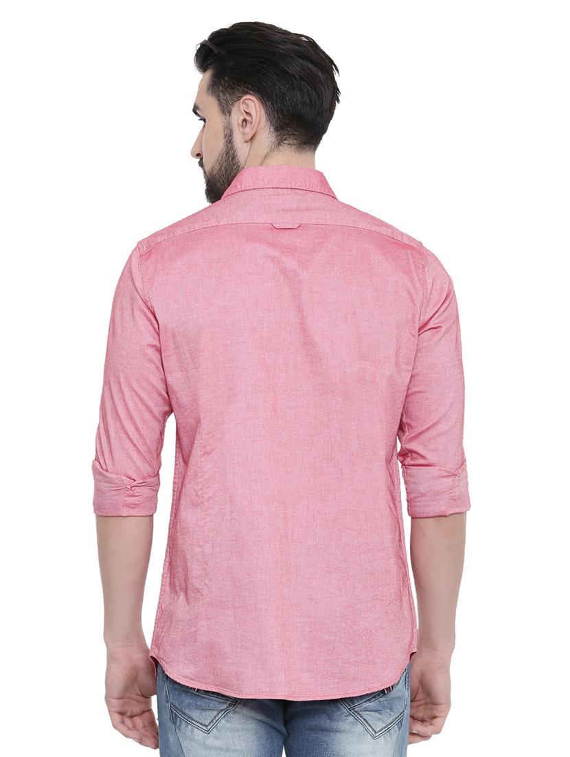red solid casual shirt - 19088912 - Standard Image - 2