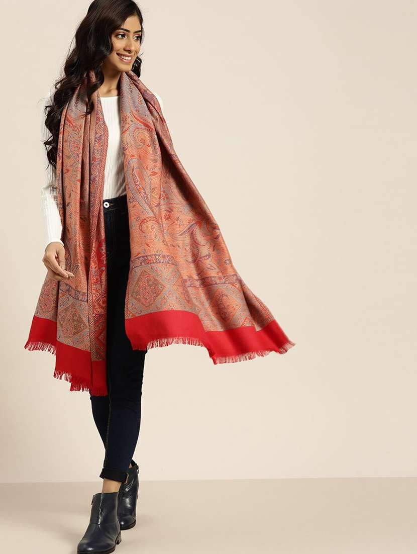 red paisley scarf