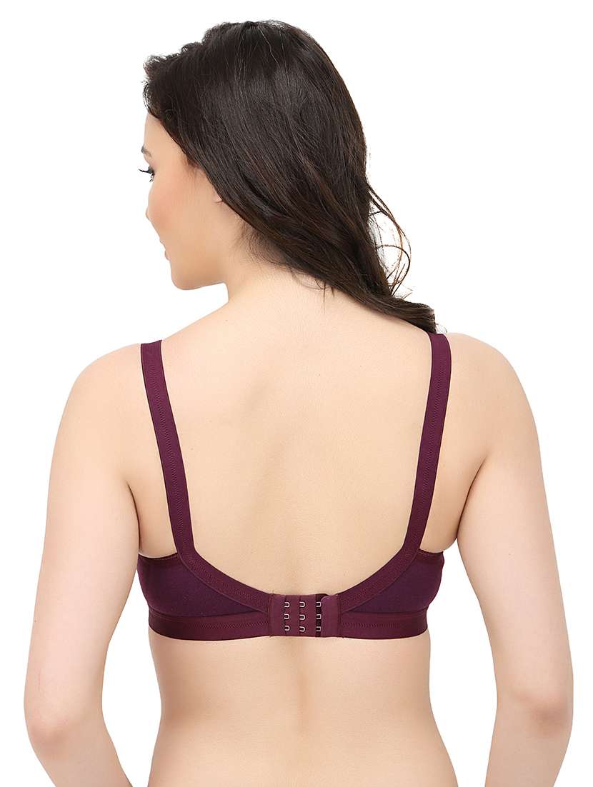 pack of 3 multi colored solid t-shirt bra - 19089406 -  Standard Image - 7