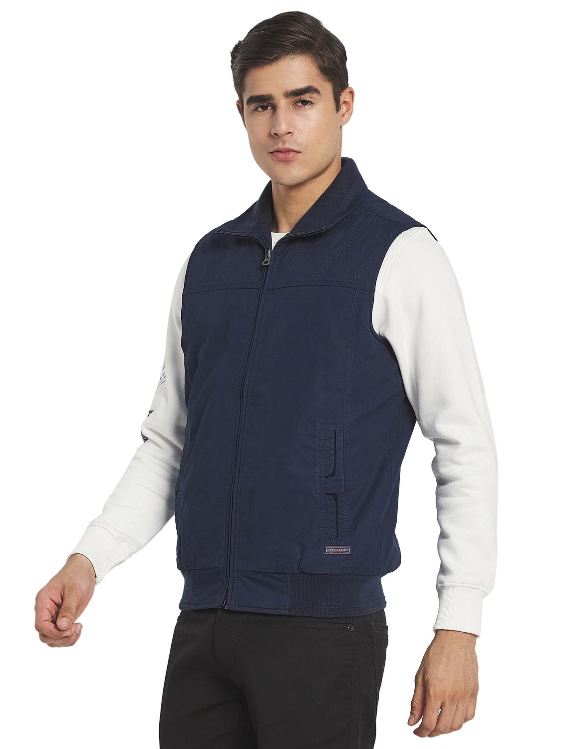dark blue casual jacket - 19089615 - Standard Image - 2