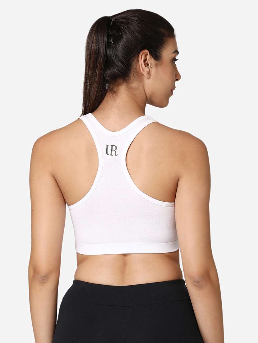 pack of 2 cotton sports bra - 19100721 - Standard Image - 2
