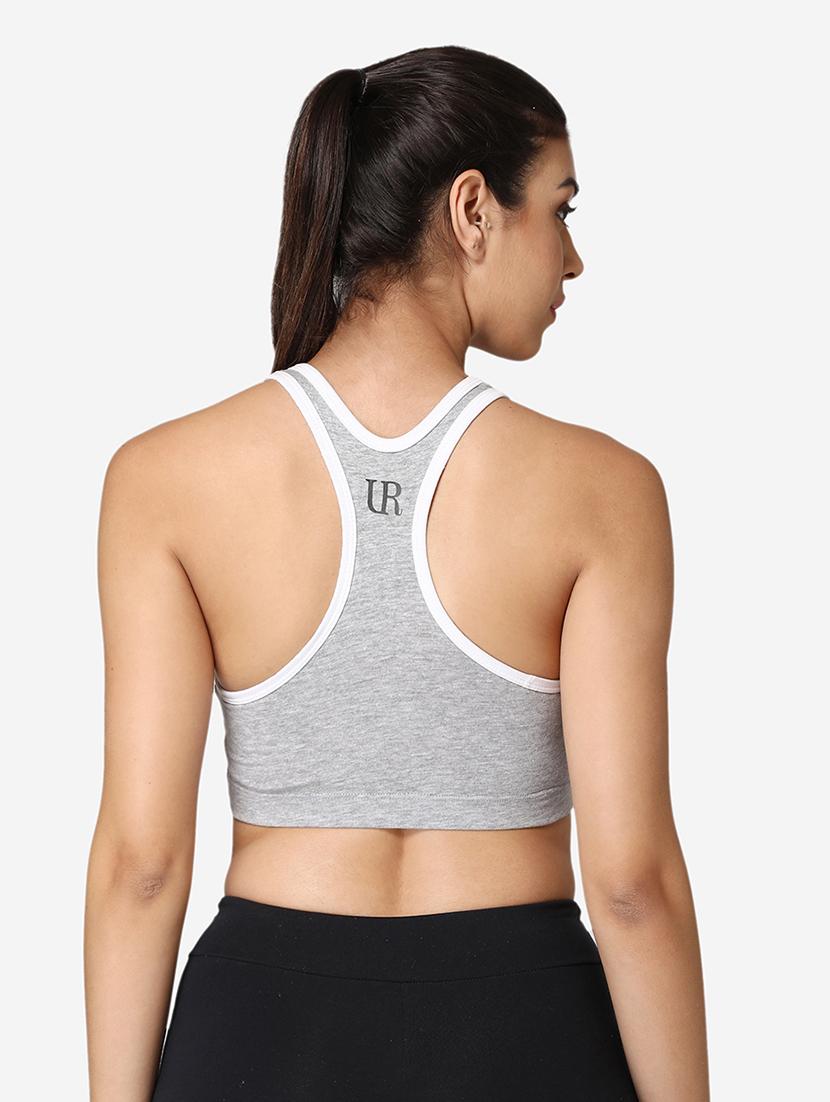 pack of 2 cotton sports bra - 19100724 - Standard Image - 2