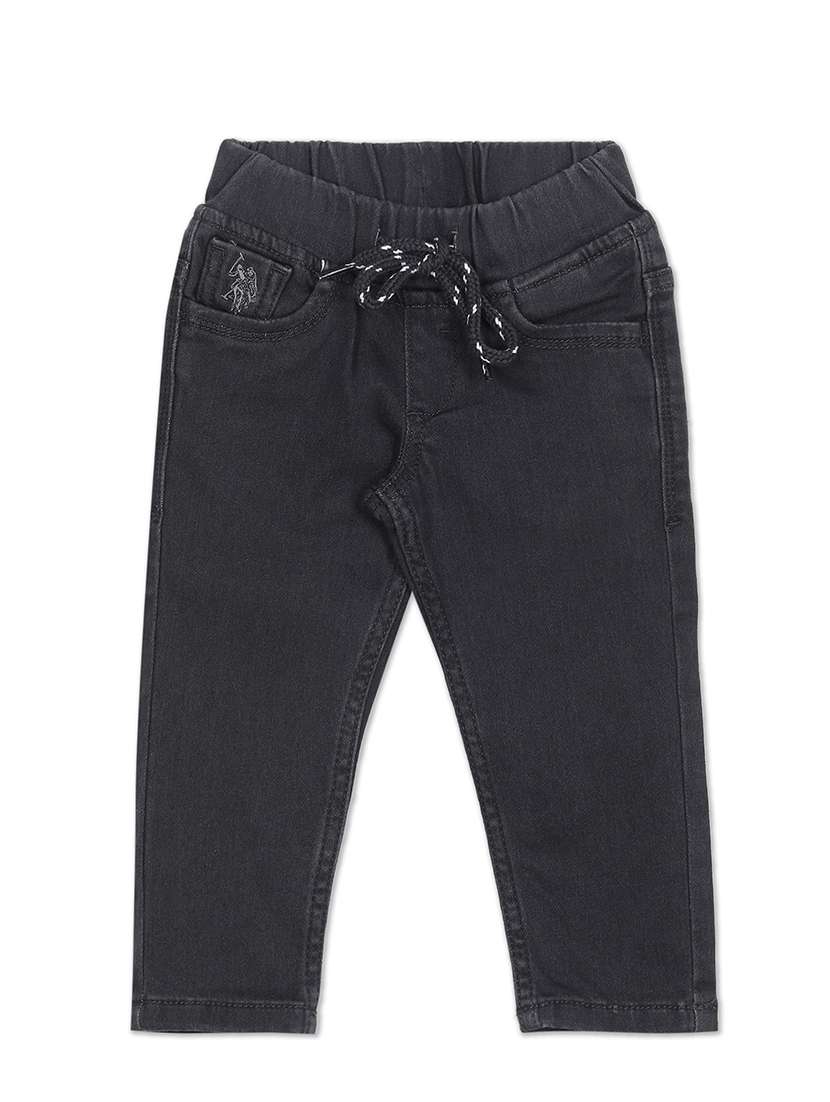 boy's plain slim fit jeans