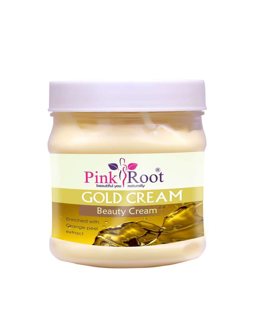 gold cream beauty cream enriched with orange peel extract