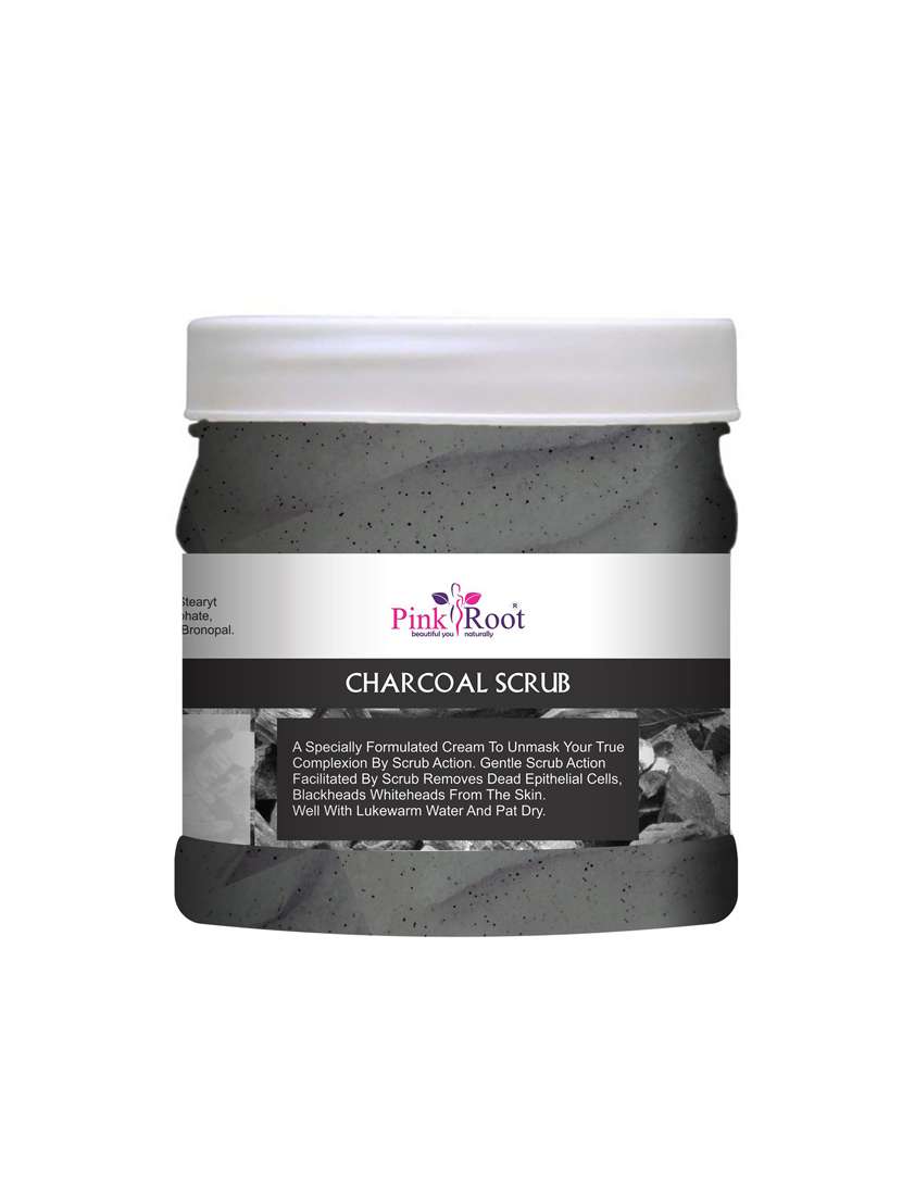 charcoal scrub exfoliating-deep cleansing