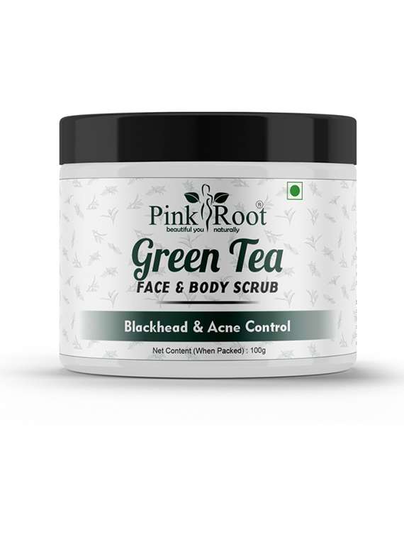 green tea face & body scrub 100gm