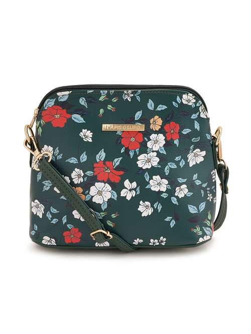 multi coloured leatherette (pu) regular sling bag - 19108503 -  Standard Image - 0