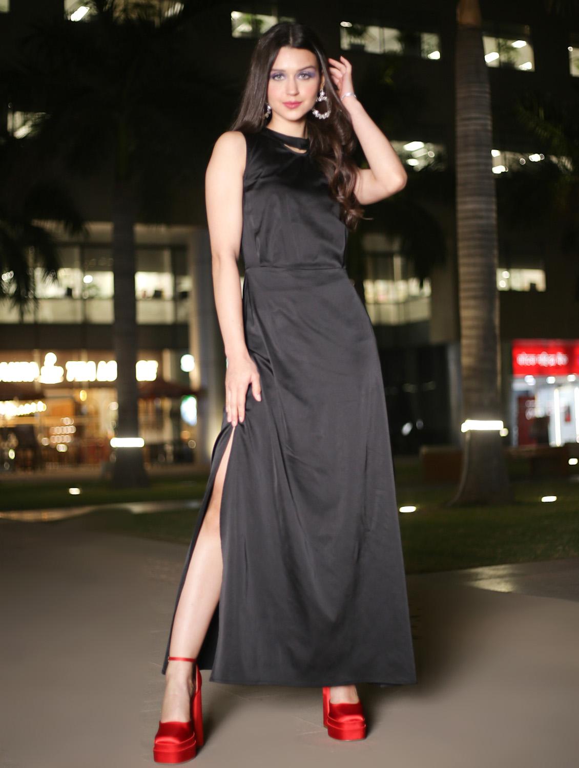 women's shift solid dress - 19108978 -  Zoom Image - 0