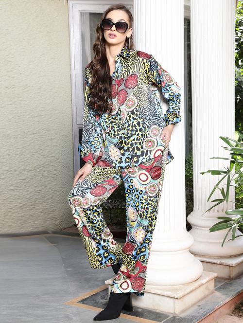 women printed oversized shirt - 19109078 -  Standard Image - 0