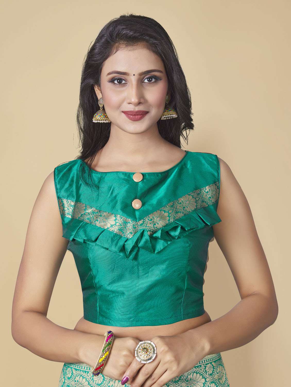 women's banarasi saree - 19109828 -  Standard Image - 2