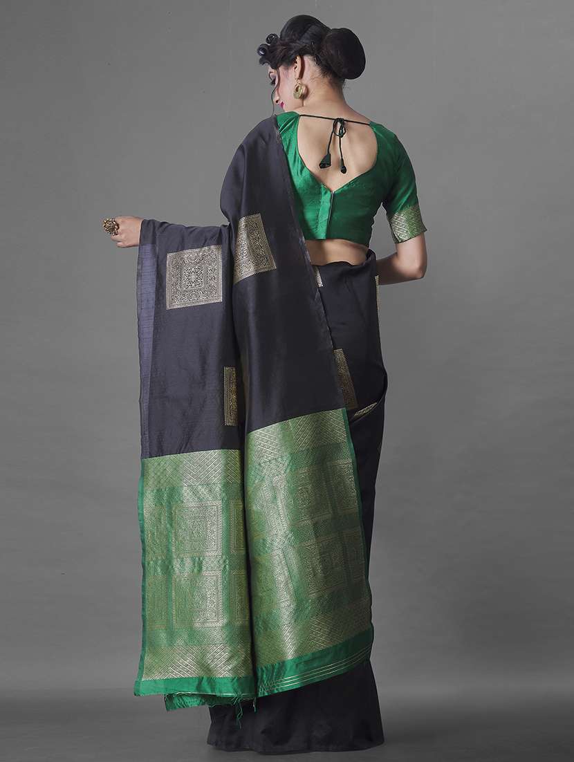 women's banarasi saree - 19110022 - Standard Image - 2
