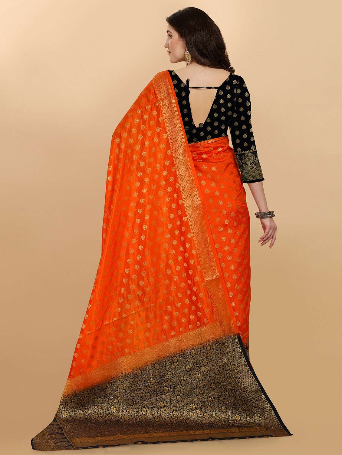 women's banarasi saree - 19110035 - Standard Image - 2
