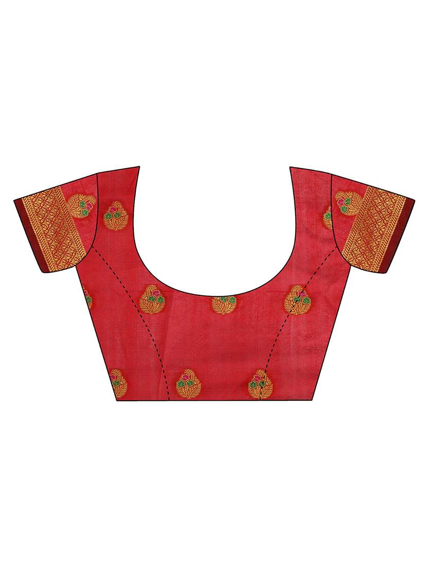 self design woven saree - 19110096 - Standard Image - 2