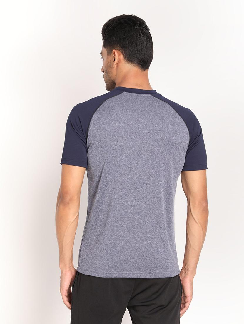 henley neck solid t-shirt - 19111998 - Standard Image - 2