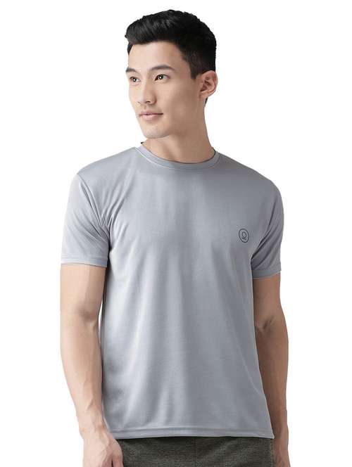 round neck solid t-shirt - 19112089 -  Standard Image - 0