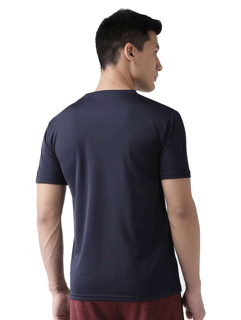 round neck solid t-shirt - 19112093 -  Standard Image - 2