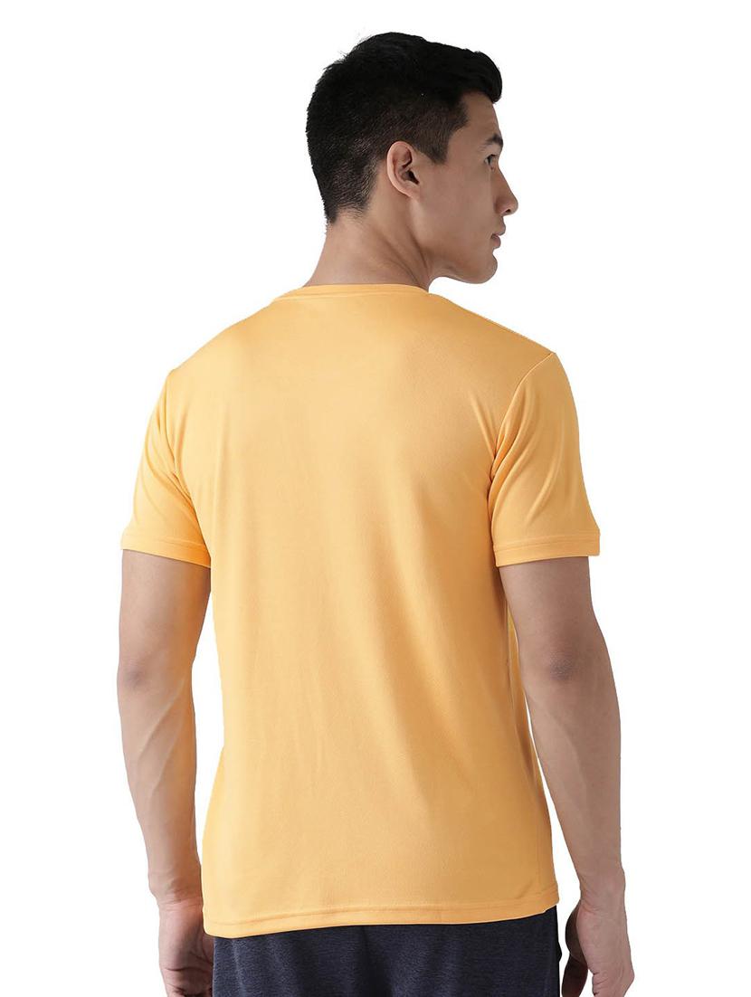 round neck solid t-shirt - 19112094 - Standard Image - 2