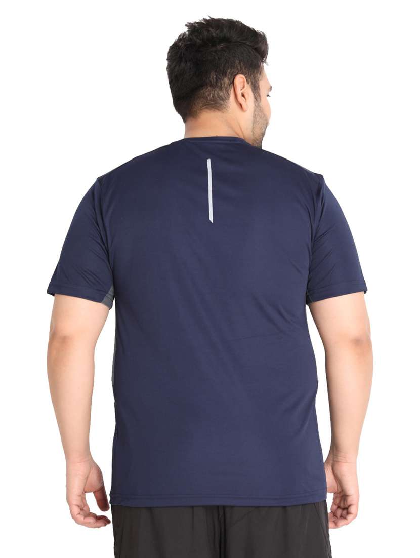 round neck solid t-shirt - 19112310 -  Standard Image - 2