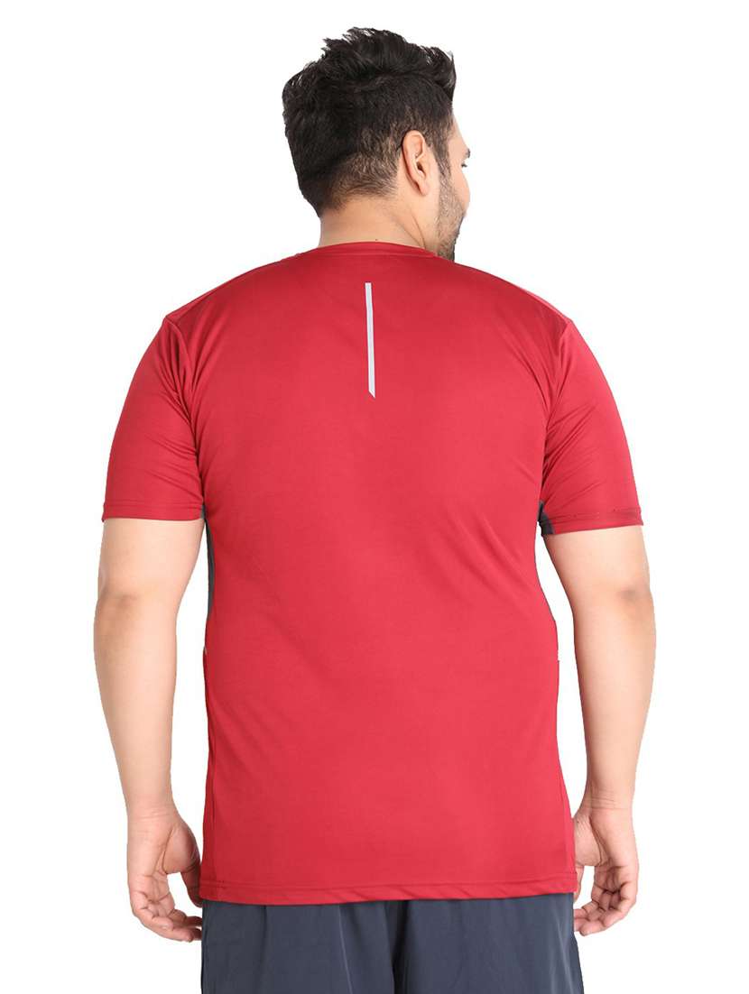 round neck solid t-shirt - 19112311 -  Standard Image - 2