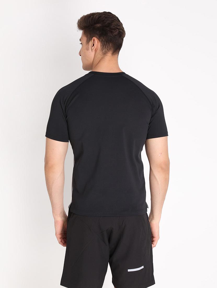 round neck color blocked t-shirt - 19112628 - Standard Image - 2