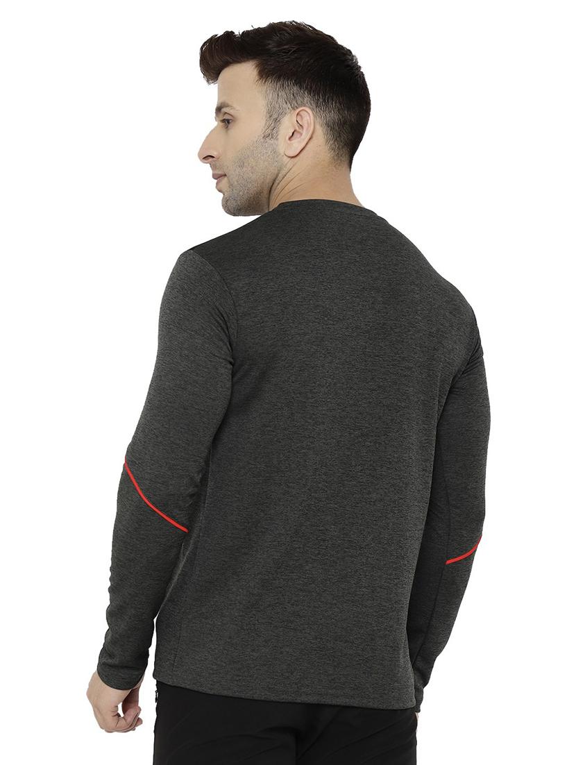 round neck color blocked t-shirt - 19112669 - Standard Image - 2