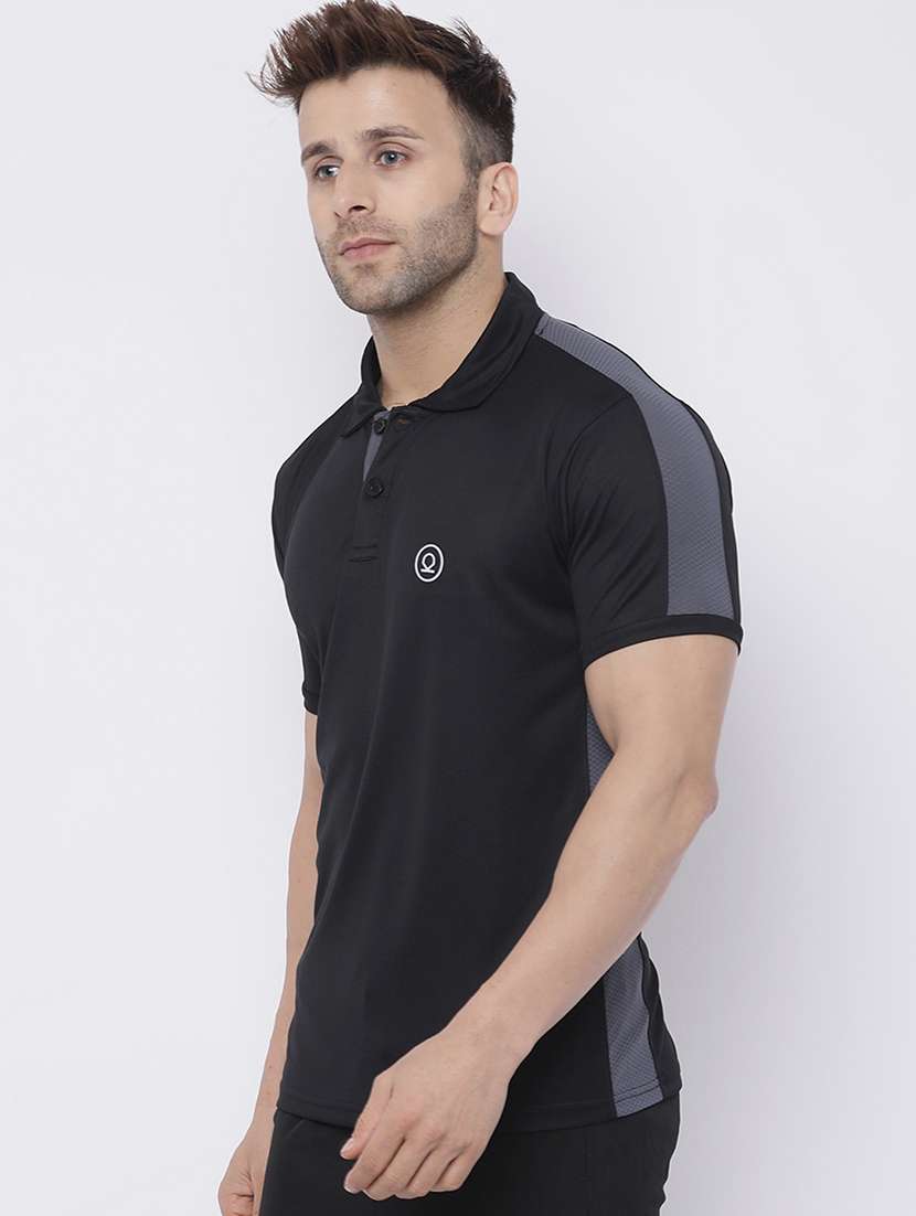 round neck chest printed t-shirt - 19112702 - Standard Image - 2