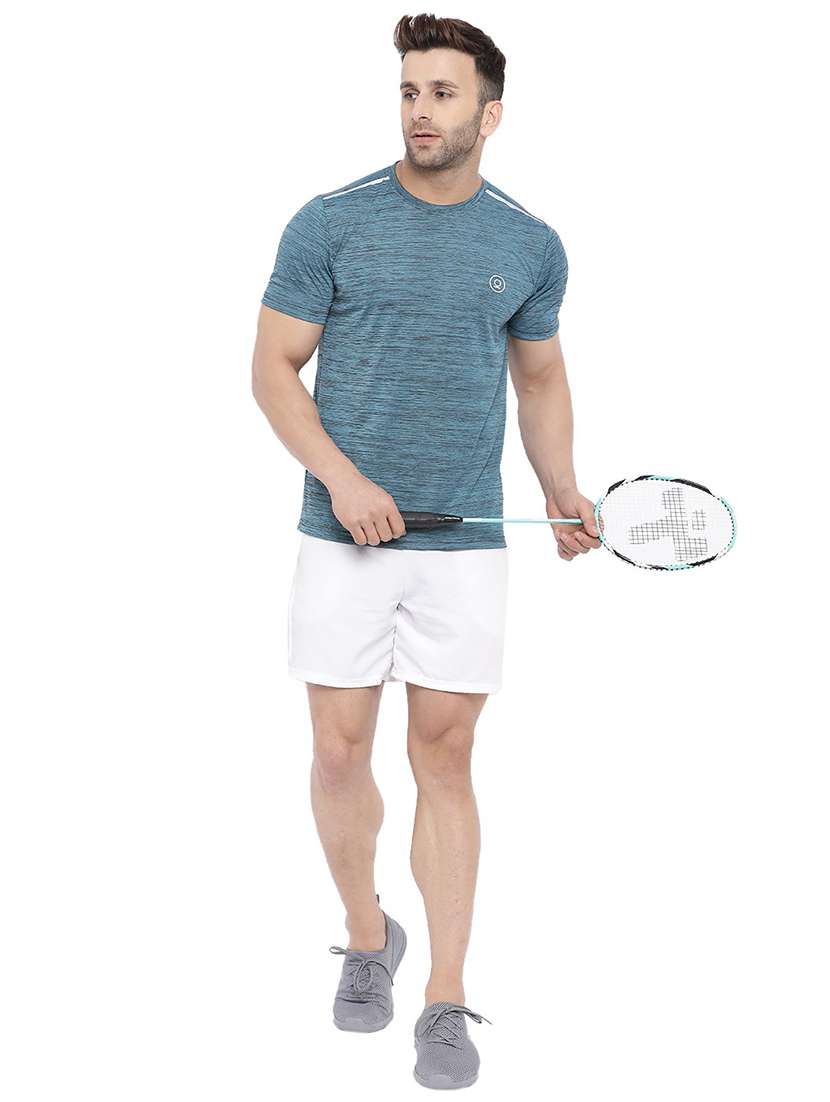 round neck solid t-shirt - 19112763 - Standard Image - 2
