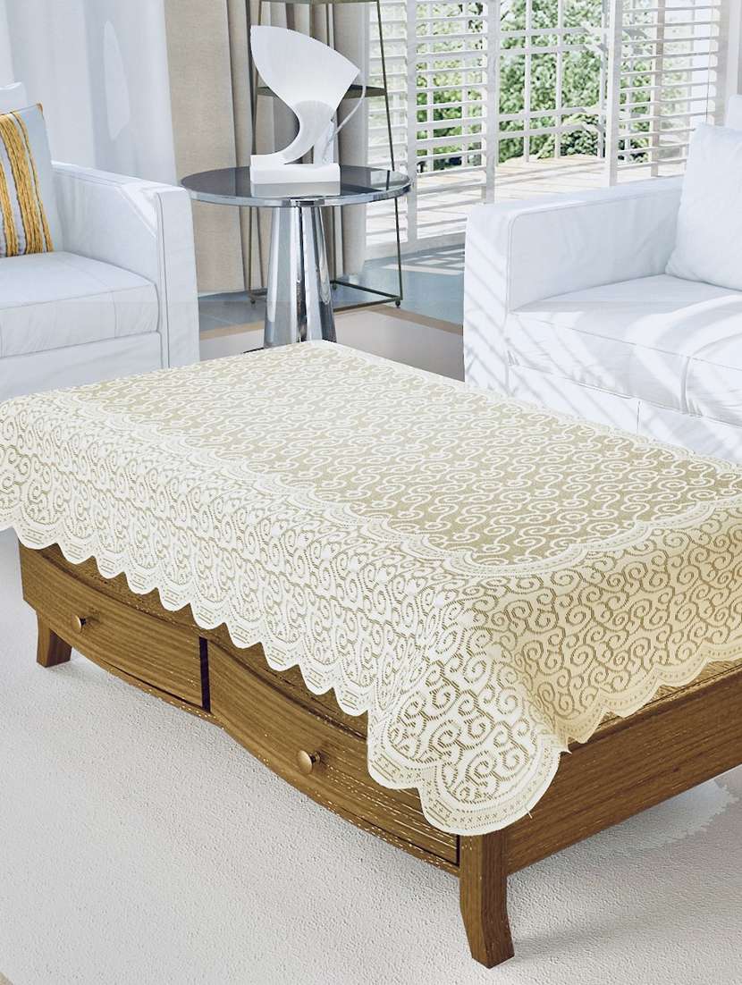 polycotton 4 seater center table cover (40x60 inch) 