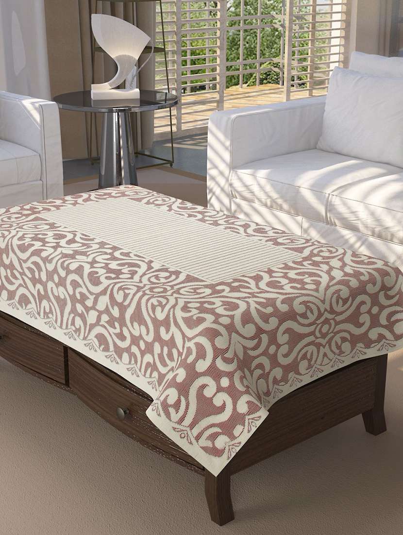 polycotton 4 seater center table cover (40x60 inch) 