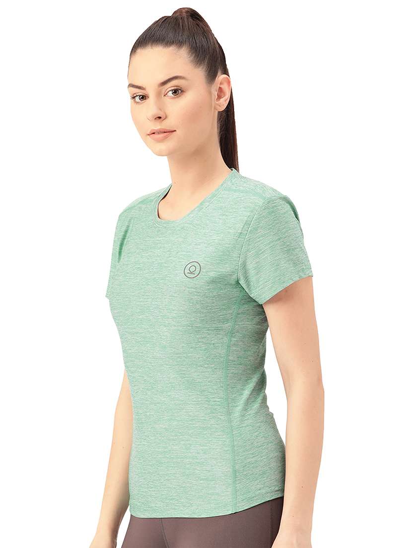 women's all over print round neck t-shirt - 19116261 - Standard Image - 2