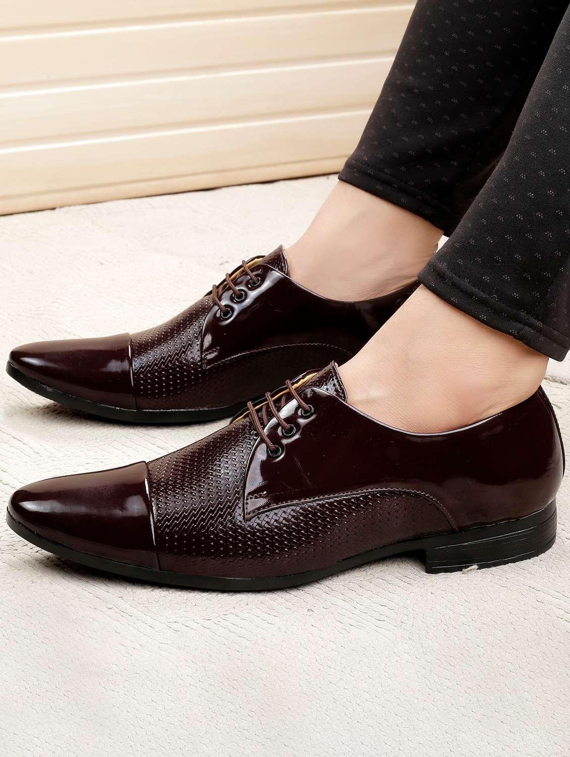 synthetic brown derby