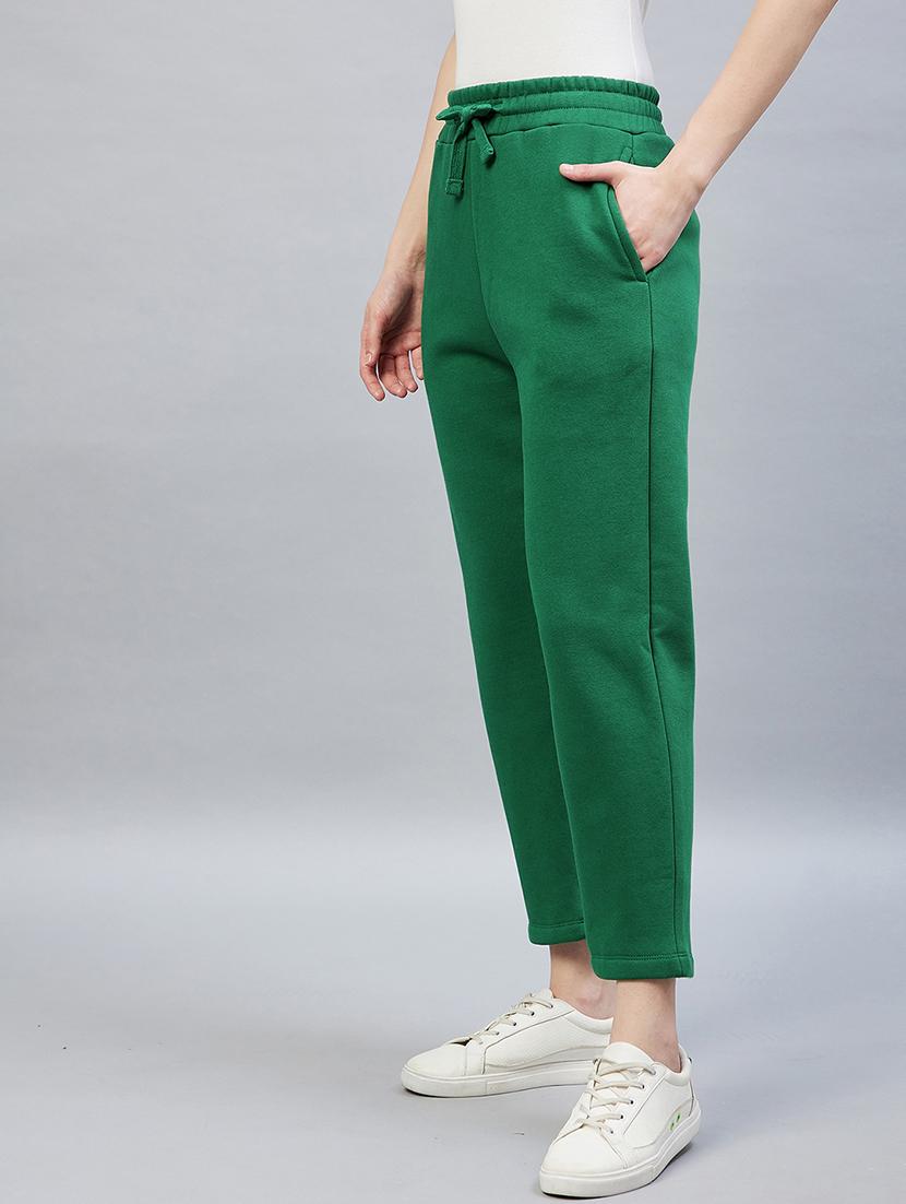 drawstring waist solid track pant - 19117995 - Standard Image - 2