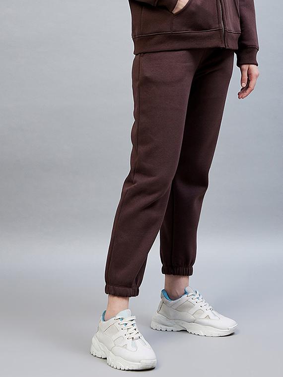 drawstring waist solid track pant - 19118008 - Standard Image - 2